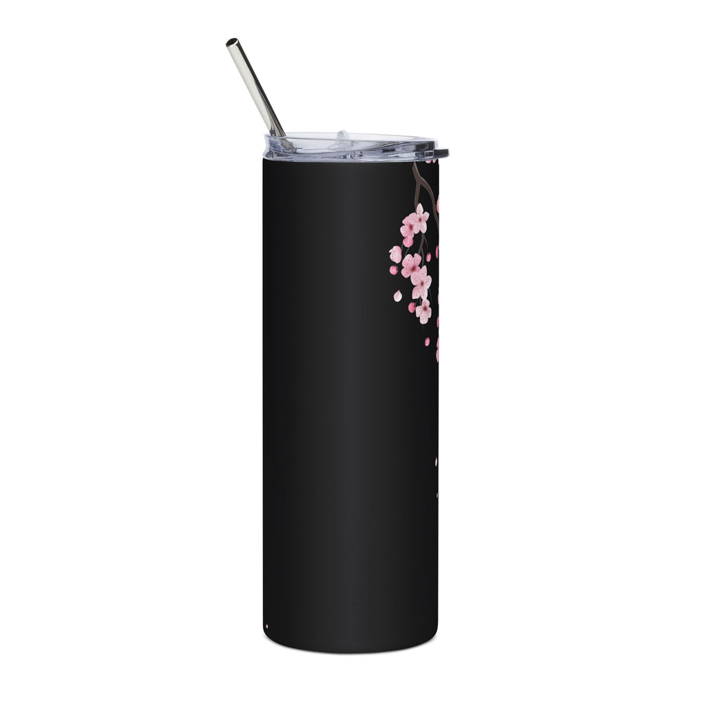 🌸 Cherry Blossom Stainless Steel Tumbler – 20oz