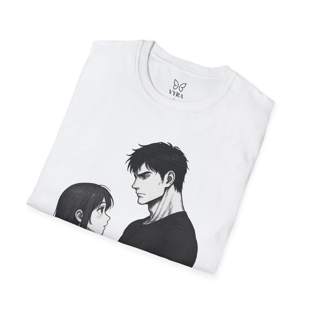 Anime Couple Love T-Shirt | Romantic Unisex Tee | Gift for Her & Him
