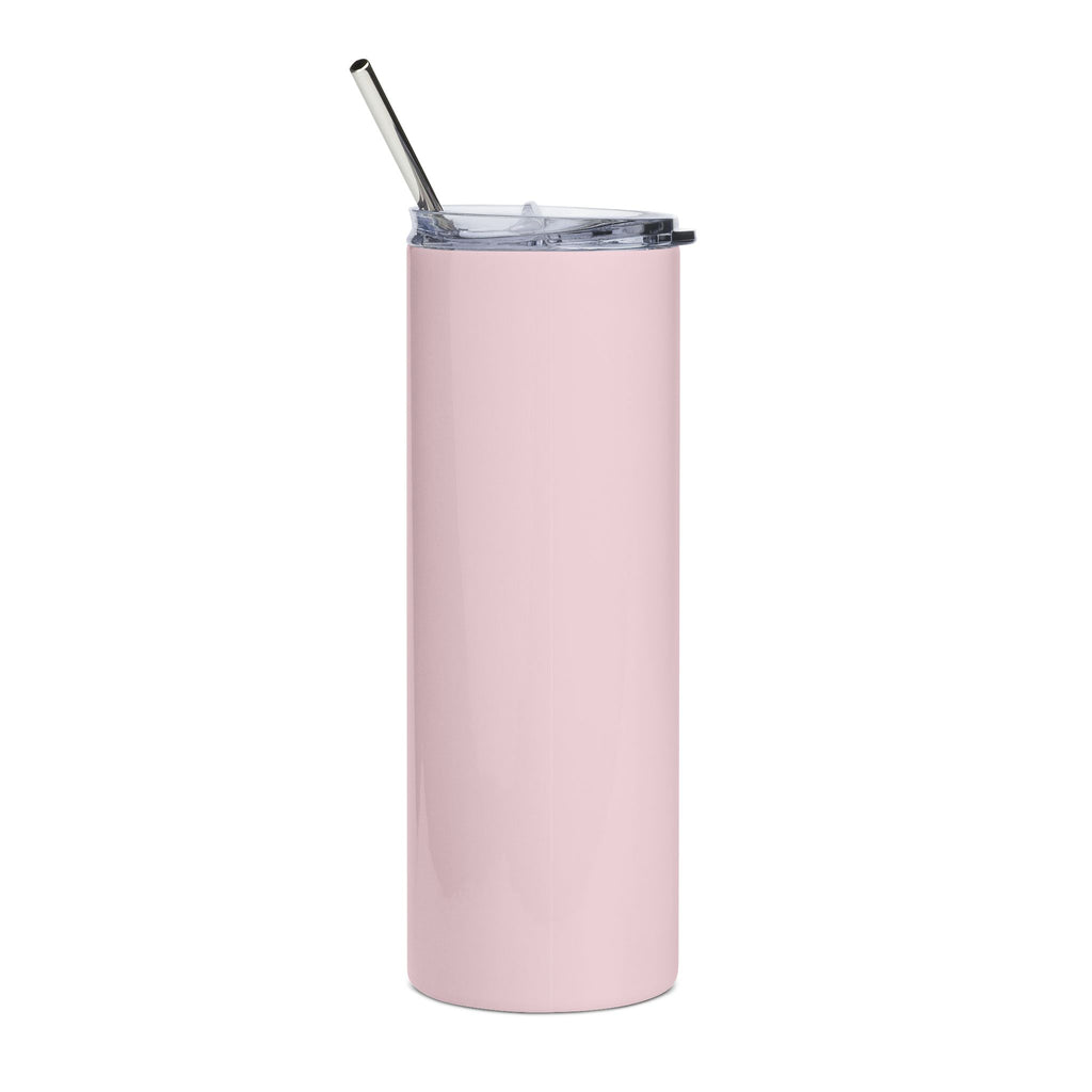 Pink Anime Girl 20oz Stainless Steel Tumbler — Cute Kawaii Drink Bottle