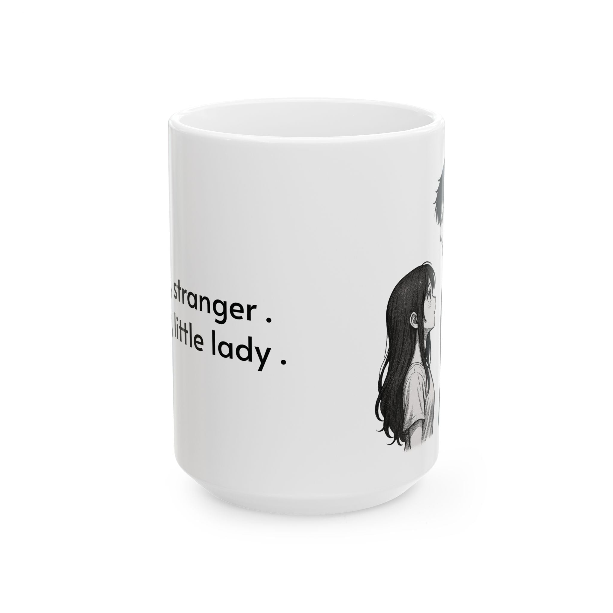 Anime Couple Mug | Romantic Manga Style Coffee Cup | Gift for Boyfriend or Girlfriend | Fall Vibes | Cute Love Mug for Couples