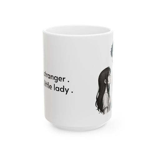 Anime Couple Mug | Romantic Manga Style Coffee Cup | Gift for Boyfriend or Girlfriend | Fall Vibes | Cute Love Mug for Couples