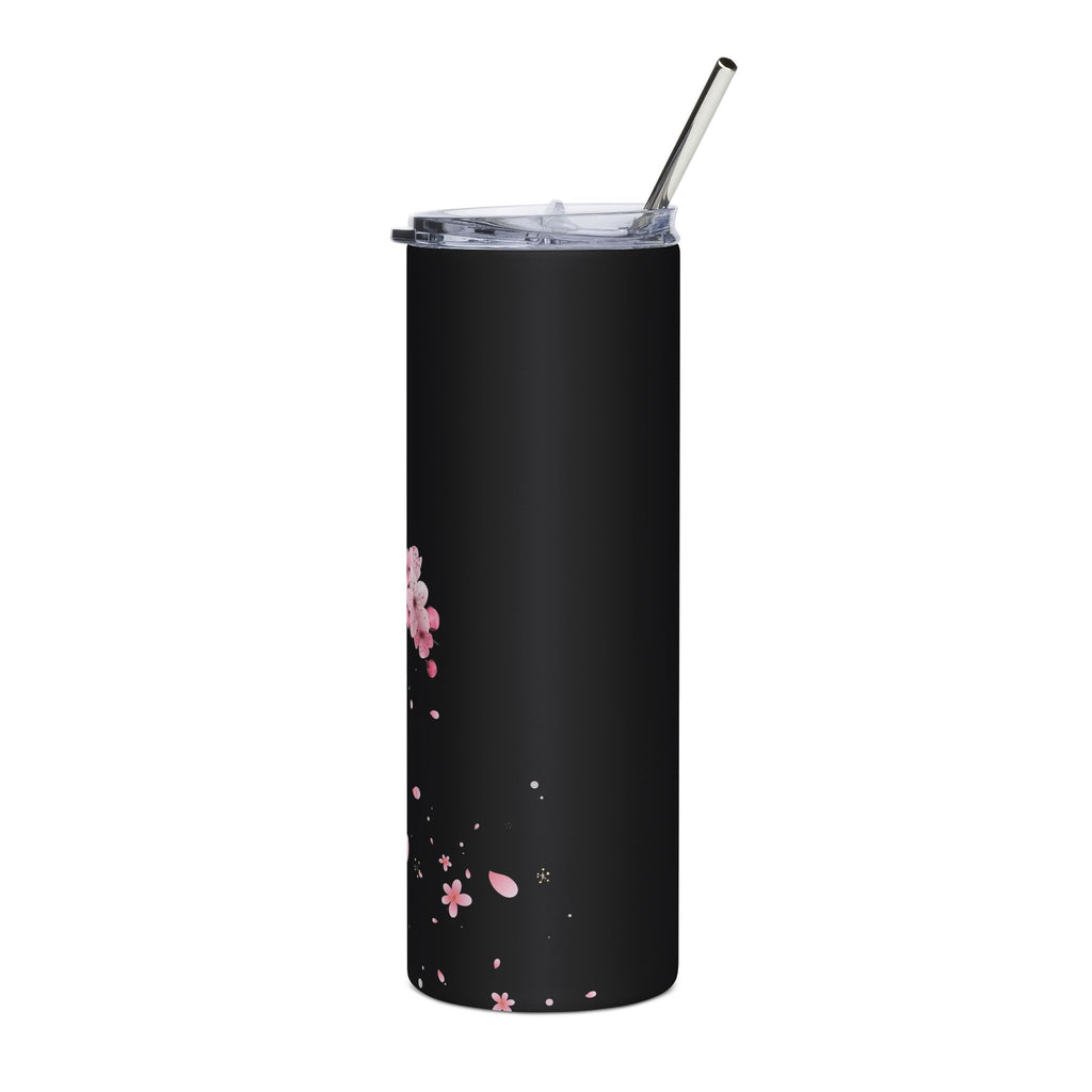 🌸 Cherry Blossom Stainless Steel Tumbler – 20oz